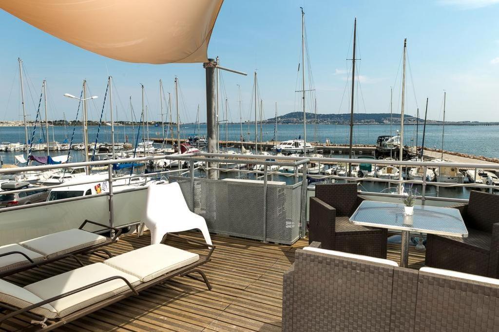 A La Voile Blanche Hotell Bouzigues Eksteriør bilde